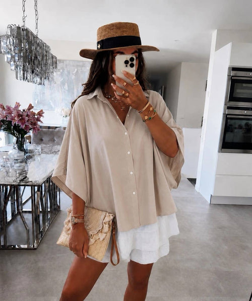 Chemise Manches Larges